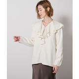 Vネックラッフルブラウス【UR’S ユアーズ】 | titivate | 詳細画像19