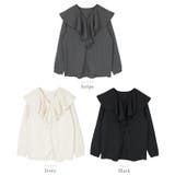 Vネックラッフルブラウス【UR’S ユアーズ】 | titivate | 詳細画像11