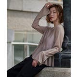 シアーペプラムニット【UR’S ユアーズ】 | titivate | 詳細画像14 