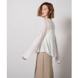 シアーペプラムニット【UR’S ユアーズ】 | titivate | 詳細画像21 