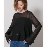 シアーペプラムニット【UR’S ユアーズ】 | titivate | 詳細画像24 