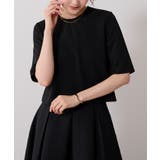 カットジョーゼットクルーネッククロップドプルオーバー【UR’S ユアーズ】 | titivate | 詳細画像8 