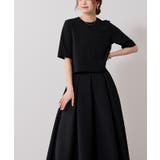 カットジョーゼットクルーネッククロップドプルオーバー【UR’S ユアーズ】 | titivate | 詳細画像9 