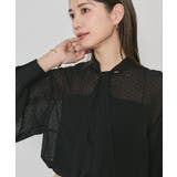 シアードビードットボウタイブラウス【UR’S ユアーズ】 | titivate | 詳細画像2 