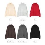 ハイネックサイドスリットオーバーサイズニット【UR’S ユアーズ】 | titivate | 詳細画像20 