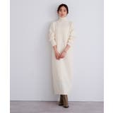 タートルネックIラインニットワンピース【UR’S ユアーズ】 | titivate | 詳細画像24 