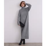 タートルネックIラインニットワンピース【UR’S ユアーズ】 | titivate | 詳細画像2 