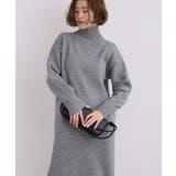 タートルネックIラインニットワンピース【UR’S ユアーズ】 | titivate | 詳細画像3 