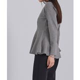 カシミヤタッチクルーネックペプラムニット【UR’S ユアーズ】 | titivate | 詳細画像8