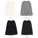 カシミヤタッチクルーネックペプラムニット【UR’S ユアーズ】 | titivate | 詳細画像10