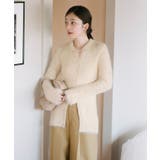 襟付きシャギーニットカーディガン【UR’S ユアーズ】 | titivate | 詳細画像25 