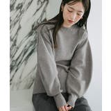 ボリュームスリーブウエストフィットニット【UR’S ユアーズ】 | titivate | 詳細画像18 