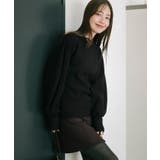 ボリュームスリーブウエストフィットニット【UR’S ユアーズ】 | titivate | 詳細画像27 