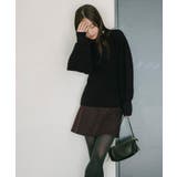 ボリュームスリーブウエストフィットニット【UR’S ユアーズ】 | titivate | 詳細画像8 