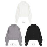 2way襟クロップドニットカーディガン【UR’S ユアーズ】 | titivate | 詳細画像9 