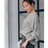 ヤクライクボートネックボリュームスリーブニット【UR’S ユアーズ】 | titivate | 詳細画像16 