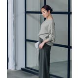 ヤクライクボートネックボリュームスリーブニット【UR’S ユアーズ】 | titivate | 詳細画像19 