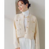 ゴールド釦ニットカーディガン/ジャケット【UR’S ユアーズ】 | titivate | 詳細画像10 