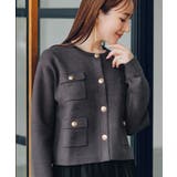 ゴールド釦ニットカーディガン/ジャケット【UR’S ユアーズ】 | titivate | 詳細画像16 