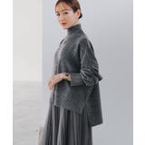 スフレタッチハイネックオーバーサイズニット【UR’S ユアーズ】 | titivate | 詳細画像12 