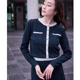 バイカラーポケットデザインニットワンピース【UR’S ユアーズ】 | titivate | 詳細画像4 