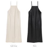 フェイクレザーサロペットワンピース【UR’S ユアーズ】 | titivate | 詳細画像4 