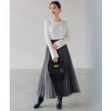 フレアスリーブリブニット【UR’S ユアーズ】 | titivate | 詳細画像9