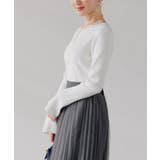 フレアスリーブリブニット【UR’S ユアーズ】 | titivate | 詳細画像10