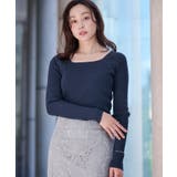 スクエアネックラグランスリーブリブニット【UR’S ユアーズ】 | titivate | 詳細画像13 