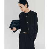 美シルエットゴールド釦ペプラムジャケット【UR’S ユアーズ】【セレモニー】 | titivate | 詳細画像24 