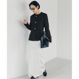 美シルエットゴールド釦ペプラムジャケット【UR’S ユアーズ】【セレモニー】 | titivate | 詳細画像27 