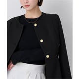 美シルエットゴールド釦ペプラムジャケット【UR’S ユアーズ】【セレモニー】 | titivate | 詳細画像17 