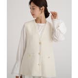 ツイードジレベスト【UR’S ユアーズ】【セレモニー】 | titivate | 詳細画像15 