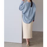 エアリーシアーコットンデニムシャツ【UR’S ユアーズ】 | titivate | 詳細画像9 