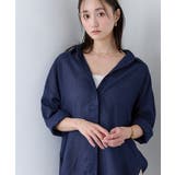 エアリーシアーコットンデニムシャツ【UR’S ユアーズ】 | titivate | 詳細画像14 