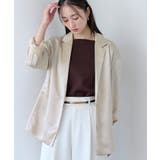 サテンテーラードジャケット【UR’S ユアーズ】 | titivate | 詳細画像7