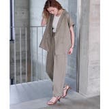 シャーベットリネンライクフレンチスリーブジャケット【UR’S ユアーズ】 | titivate | 詳細画像17 