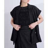 シャーベットリネンライクフレンチスリーブジャケット【UR’S ユアーズ】 | titivate | 詳細画像23 