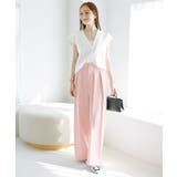 ハイウエスト2タックワイドパンツ【UR’S ユアーズ】 | titivate | 詳細画像11 