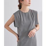 スクエアスリーブロングワンピース【UR’S ユアーズ】 | titivate | 詳細画像18