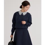 襟付きニットプルオーバー【UR’S ユアーズ】【セレモニー】 | titivate | 詳細画像3 