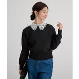 襟付きニットプルオーバー【UR’S ユアーズ】【セレモニー】 | titivate | 詳細画像17 