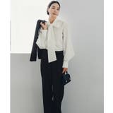 袖タックボウタイブラウス【UR’S ユアーズ】【セレモニー】 | titivate | 詳細画像12