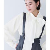 袖タックボウタイブラウス【UR’S ユアーズ】【セレモニー】 | titivate | 詳細画像5