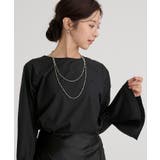 レイヤードスリーブブラウス【UR’S ユアーズ】【セレモニー】 | titivate | 詳細画像6