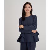 フリルペプラムブラウス【UR’S ユアーズ】【セレモニー】 | titivate | 詳細画像5