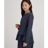 フリルペプラムブラウス【UR’S ユアーズ】【セレモニー】 | titivate | 詳細画像7