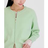 スウェットライクZIPニットカーディガン【UR’S ユアーズ】 | titivate | 詳細画像3 