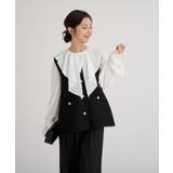 フリルカラーキャンディスリーブブラウス【UR’S ユアーズ】【セレモニー】 | titivate | 詳細画像15