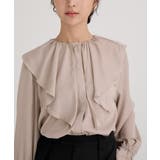 フリルカラーキャンディスリーブブラウス【UR’S ユアーズ】【セレモニー】 | titivate | 詳細画像18